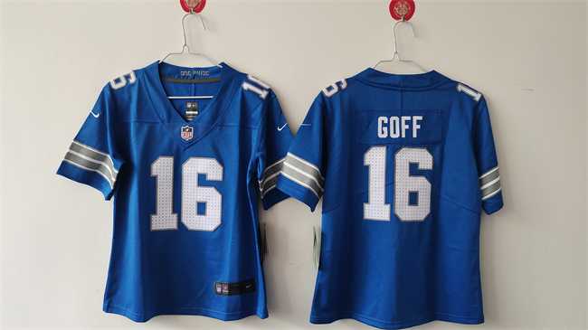 Youth Detroit Lions #16 Jared Goff Blue 2024 F.U.S.E. Vapor Limited Stitched Jersey->indianapolis colts->NFL Jersey